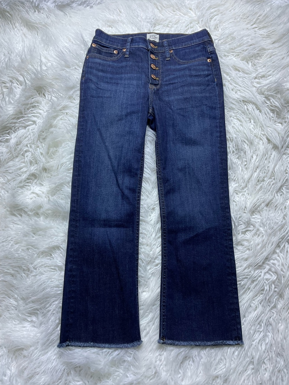 NWT J Crew Denim Demi Boot Crop Jeans